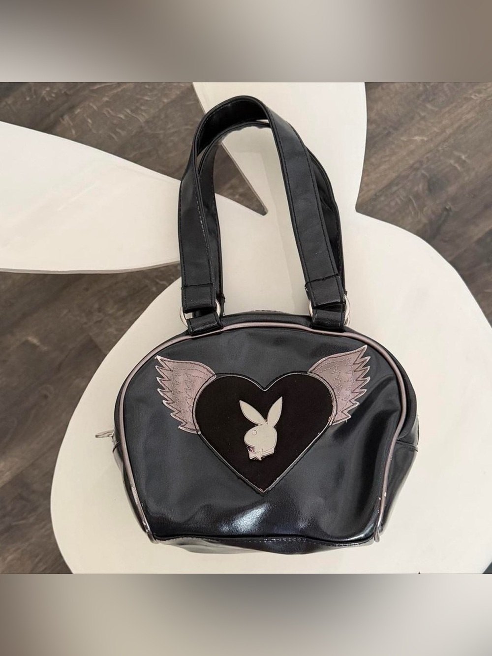 Playboy Y2K biker bag